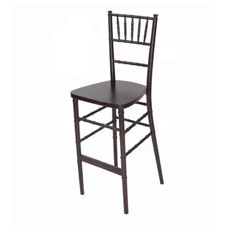 Atlas Commercial Products Chiavari Bar Stool, Mahogany CBS4MHG